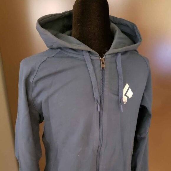 Black Diamond Chalked Up Hoody SMALL Blue - Picture 1 of 4